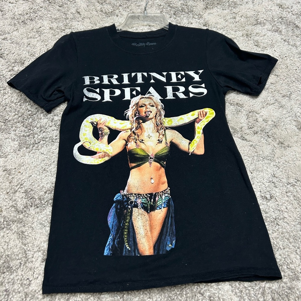 Black Graphic Short Sleeve Tee